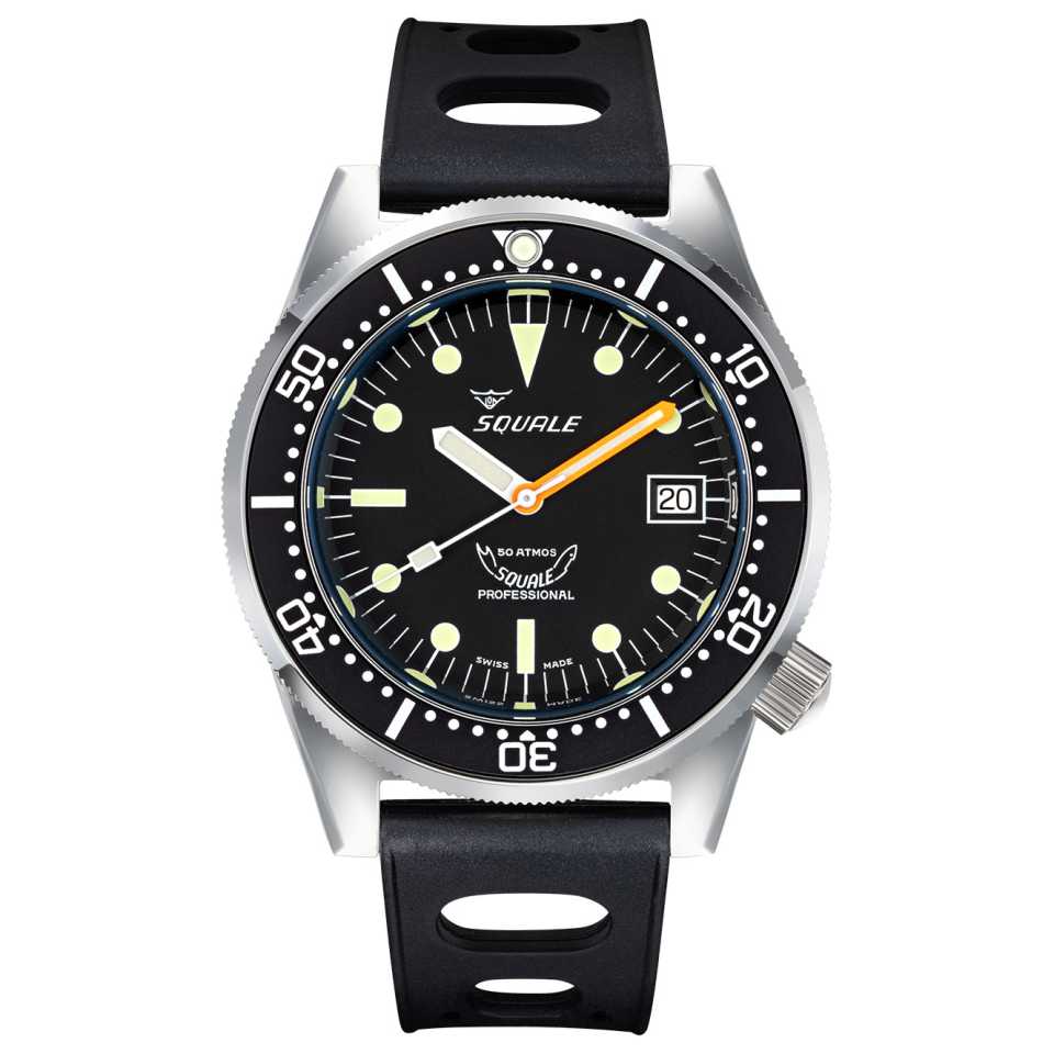 SQUALE - OROLOGIO 1521 BLACK BLASTED 1521BKBL.NT