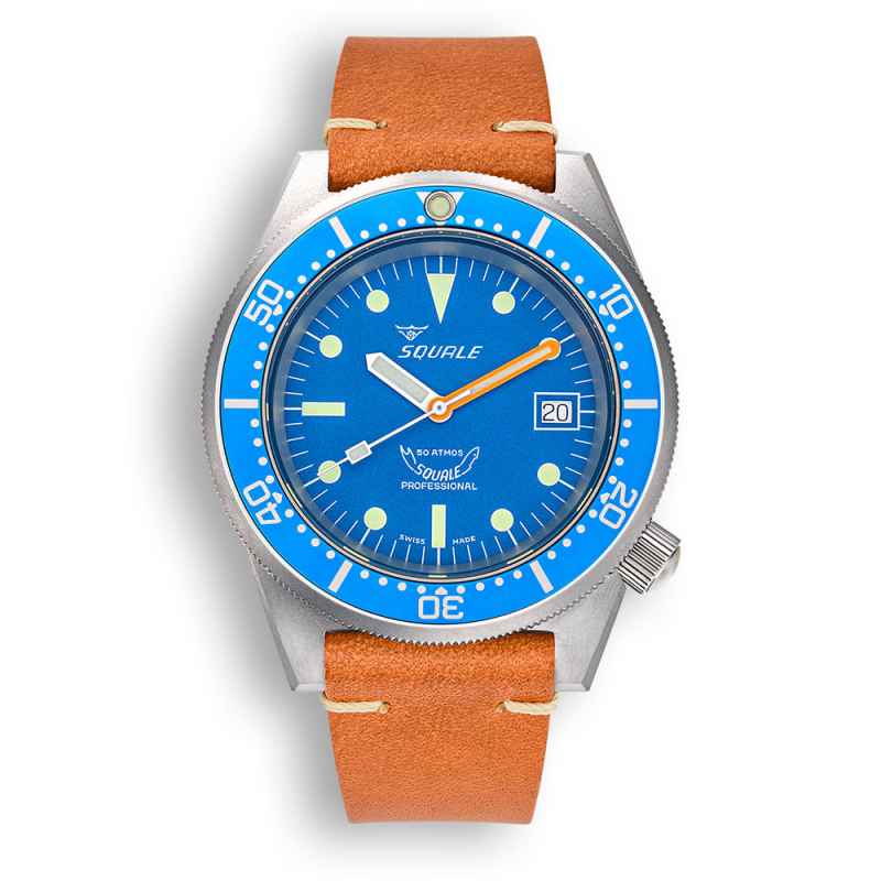 SQUALE - 1521 BLUE BLASTED WATCH