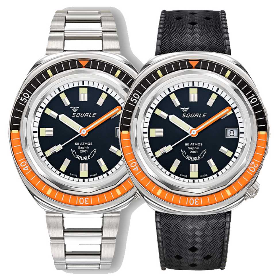 SQUALE - HERITAGE 2001 2001LAVAL.HT MICHEL LAVAL WATCH