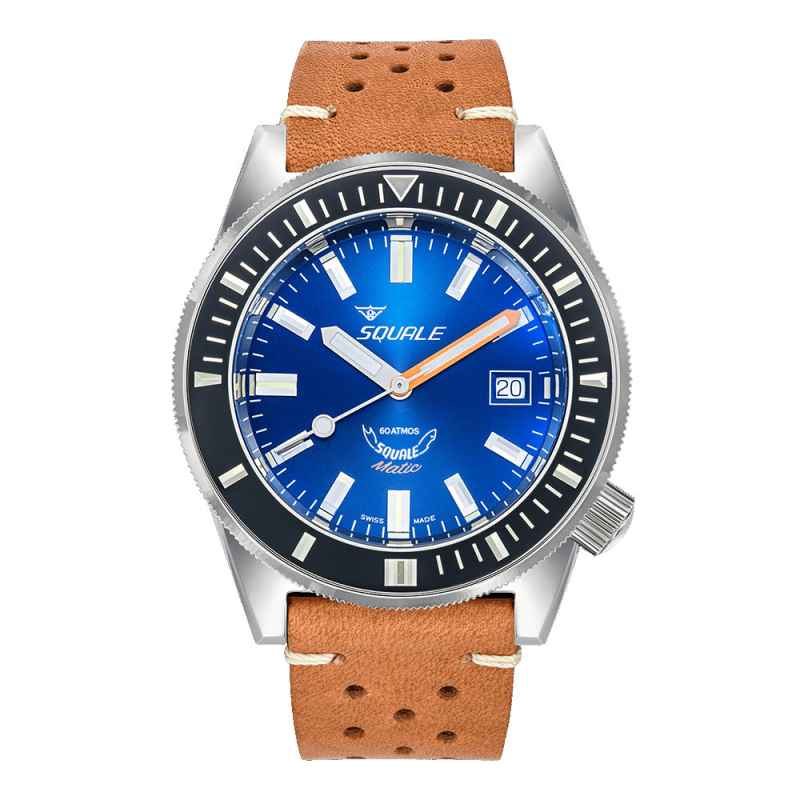 SQUALE - OROLOGIO MATIC DARK BLUE LEATHER MATICXSE.PTC