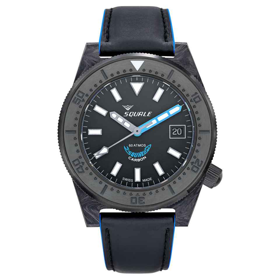 SQUALE - OROLOGIO T183 FORGED CARBON BLUE T-183FCBL