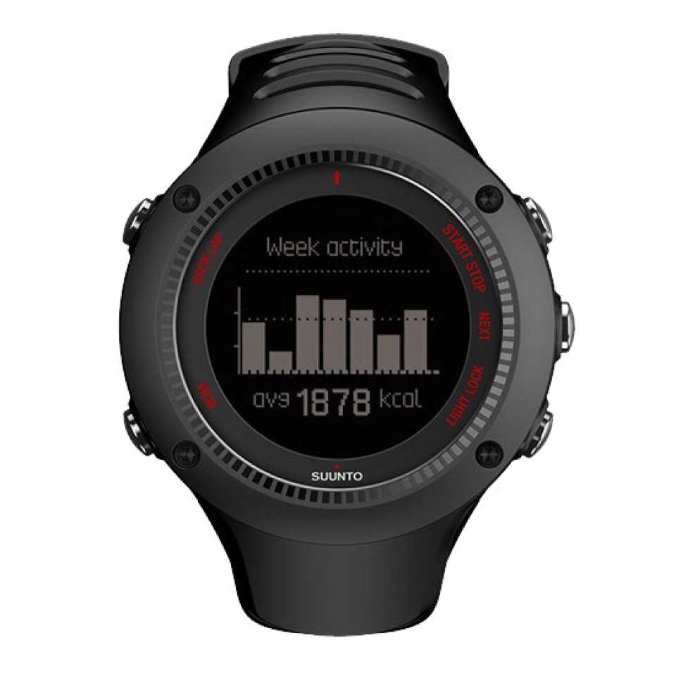 SUUNTO - OROLOGIO AMBIT3 RUN BLACK (HR)