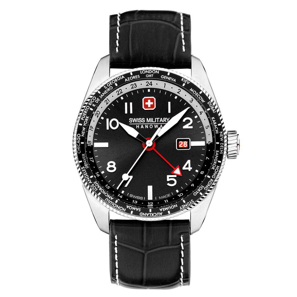 SWISS MILITARY - OROLOGIO HAWK EYE GMT SMWGB0000504
