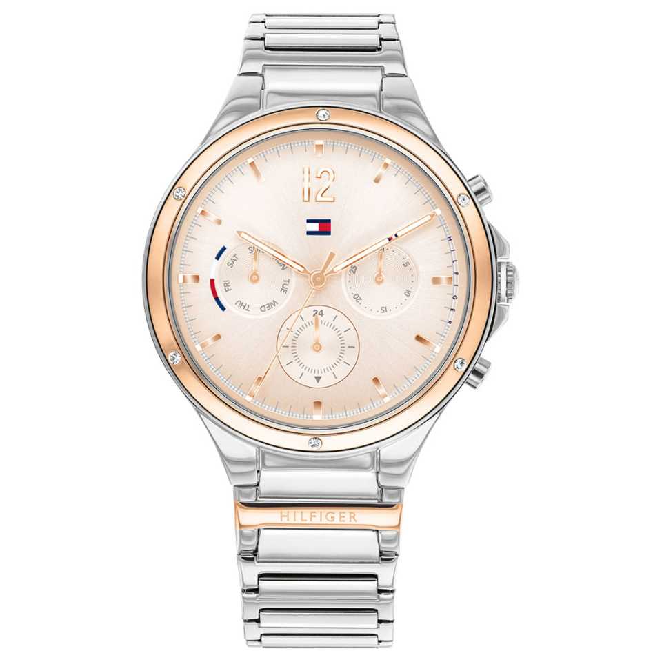 TOMMY HILFIGER - EVE ROSE GOLD 38 MM WATCH