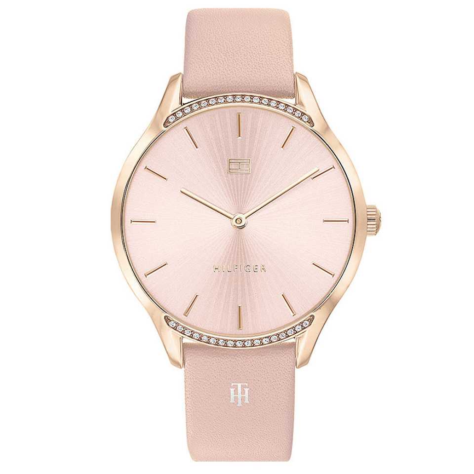 TOMMY HILFIGER - OROLOGIO GRAY 36 MM ORO ROSA