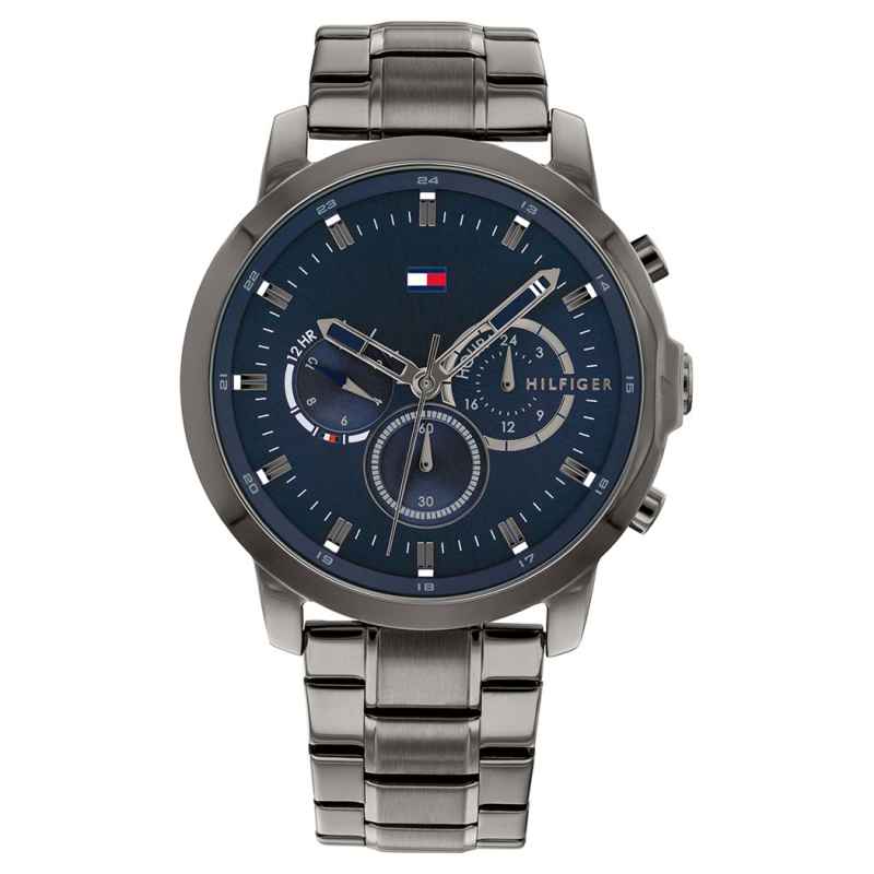 TOMMY HILFIGER - OROLOGIO JAMESON 46 MM BLU