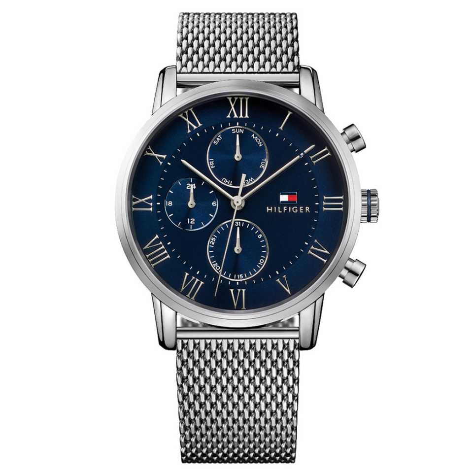 TOMMY HILFIGER - KANE 44 MM BLUE WATCH