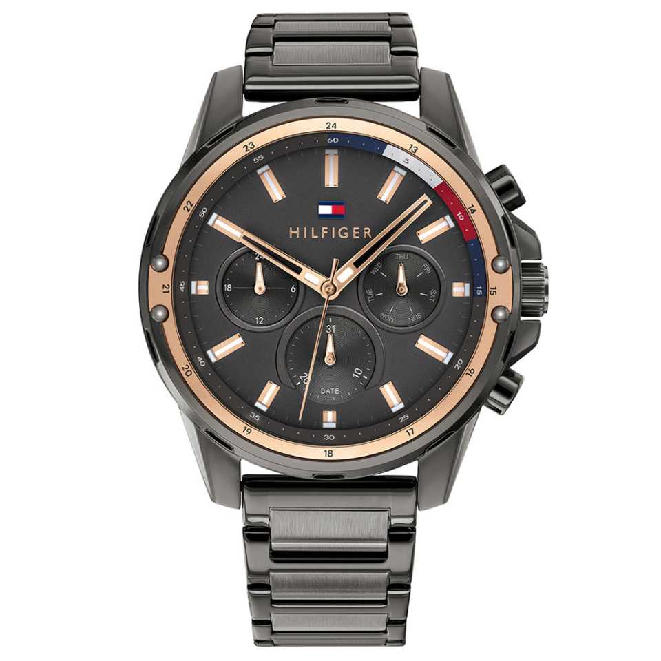 TOMMY HILFIGER - OROLOGIO MASON 45 MM NERO