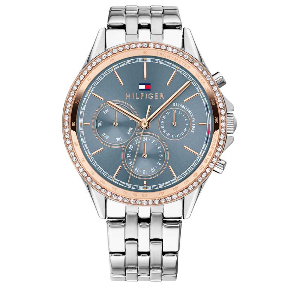 TOMMY HILFIGER - OROLOGIO ARI 38 MM MULTIF BLUE