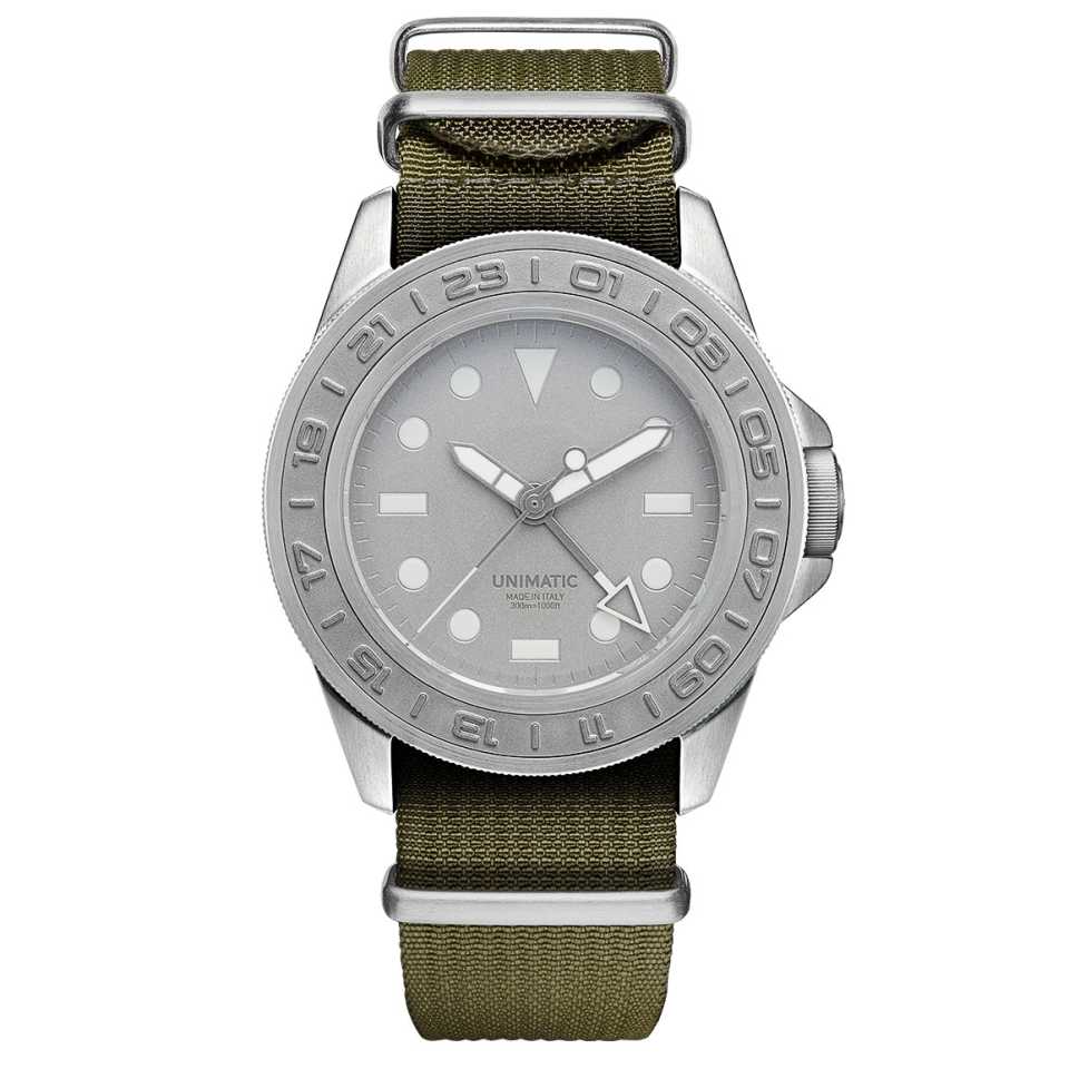 UNIMATIC - OROLOGIO MODELLO UNO UWK-U1-GMT-AEG IMPRONTE
