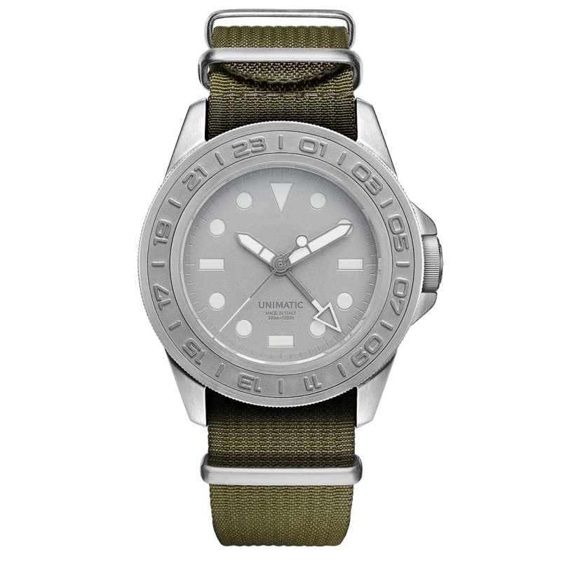 UNIMATIC - OROLOGIO MODELLO UNO UWK-U1-GMT-AEG IMPRONTE