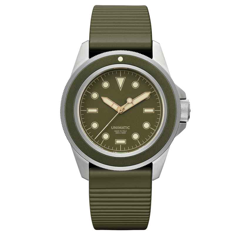 UNIMATIC - U1S-8O WATCH SERIE 8 OLIVE