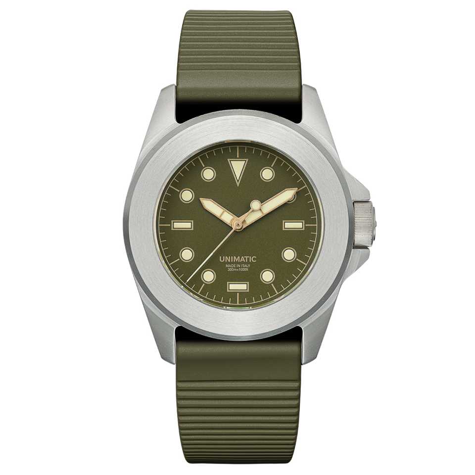 UNIMATIC - U4S-8O WATCH SERIE 8 OLIVE