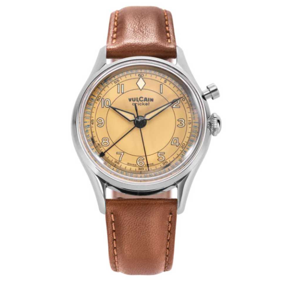 VULCAIN - CRICKET CLASSIQUE BROWN WATCH