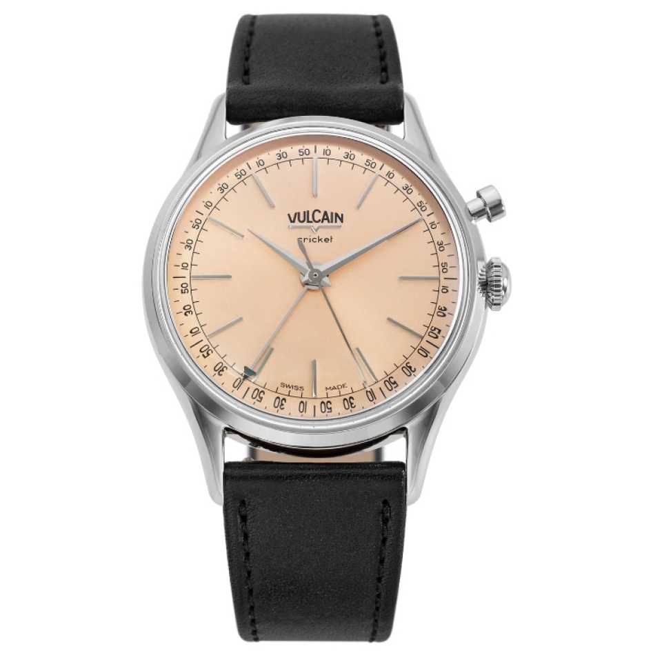 VULCAIN - CRICKET PRESIDENT 39 MM BLUE PALE SALMON