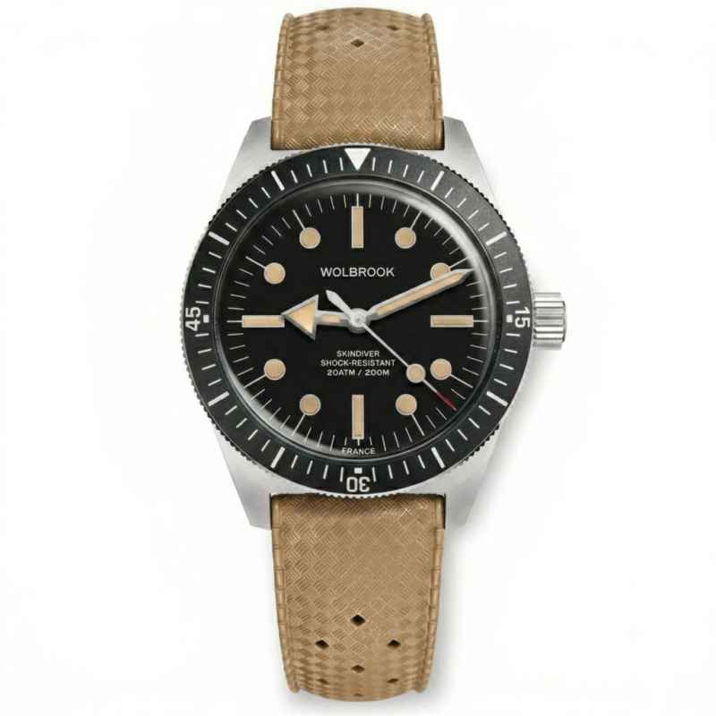 WOLBROOK - OROLOGIO SKINDIVER 38 AUTOMATIC DESERT