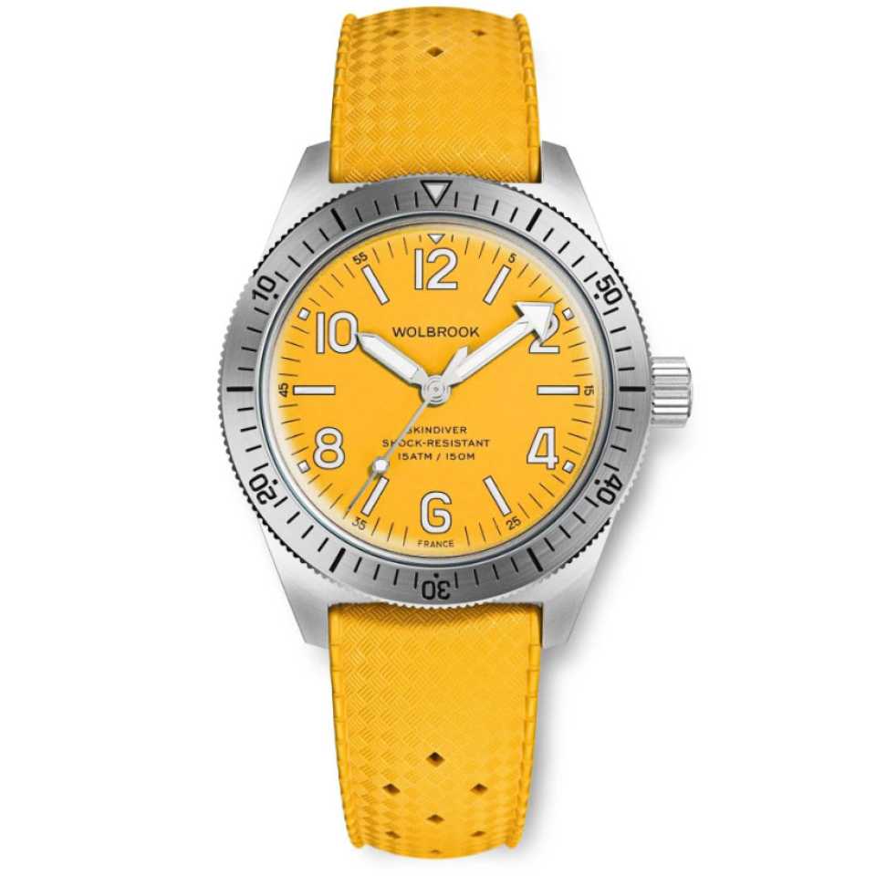 WOLBROOK - OROLOGIO SKINDIVER AUTOMATIC YELLOW