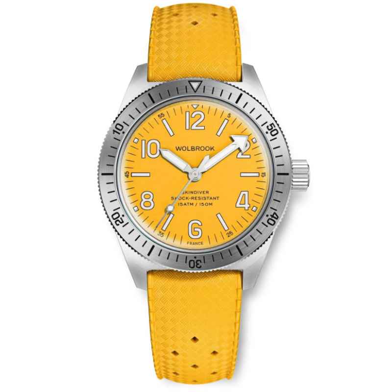 WOLBROOK - OROLOGIO SKINDIVER AUTOMATIC YELLOW