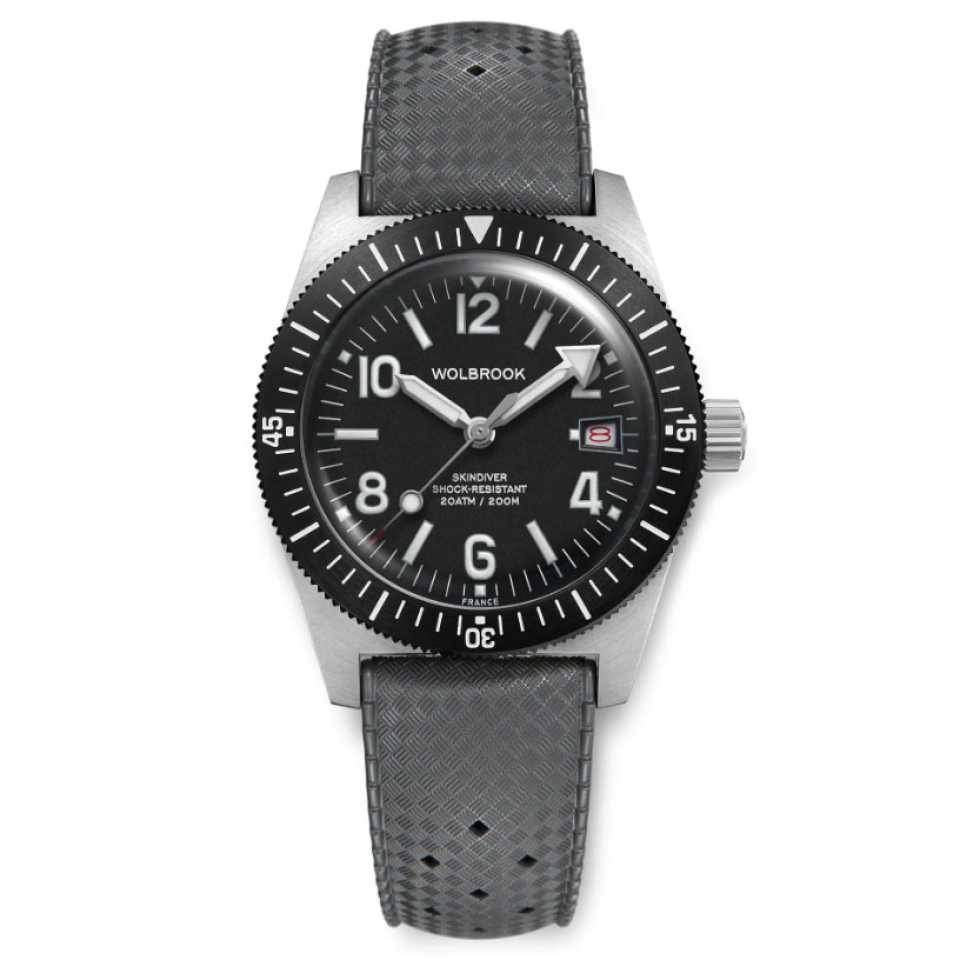 WOLBROOK - OROLOGIO SKINDIVER 38 AUTOMATIC GREY