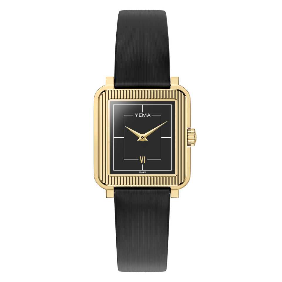 YEMA - OROLOGIO RADIANCE GOLD / BLACK YMHF1587-1AM