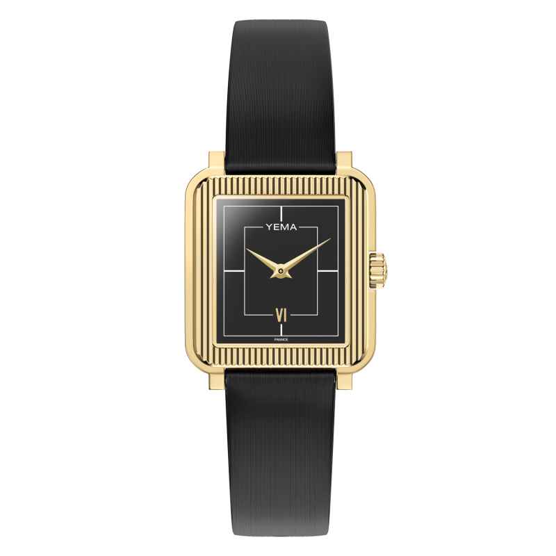 YEMA - OROLOGIO RADIANCE GOLD / BLACK YMHF1587-1AM