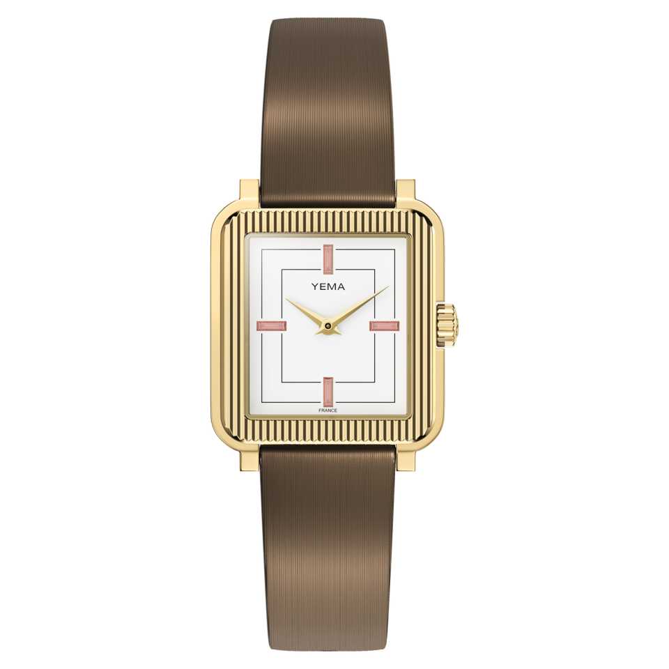 YEMA - OROLOGIO RADIANCE GOLD / WHITE YMHF1587-1BM