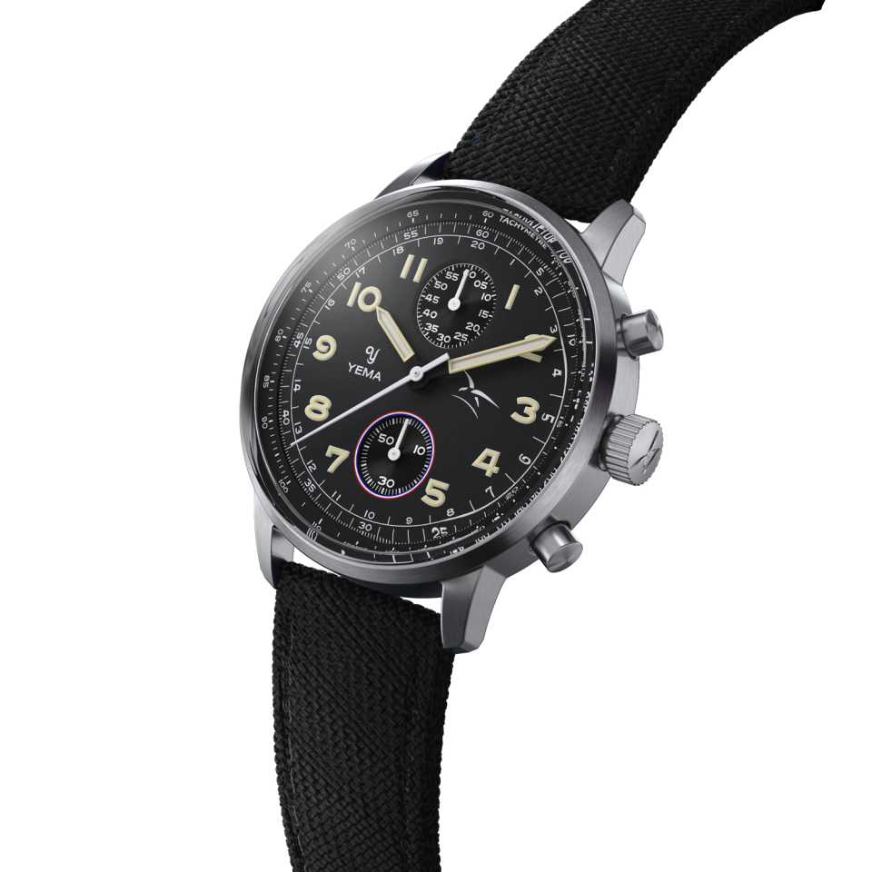 YEMA - OROLOGIO FLYGRAF BI-COMPAX FRENCH AIR FORCE YMHF1582AA-AA