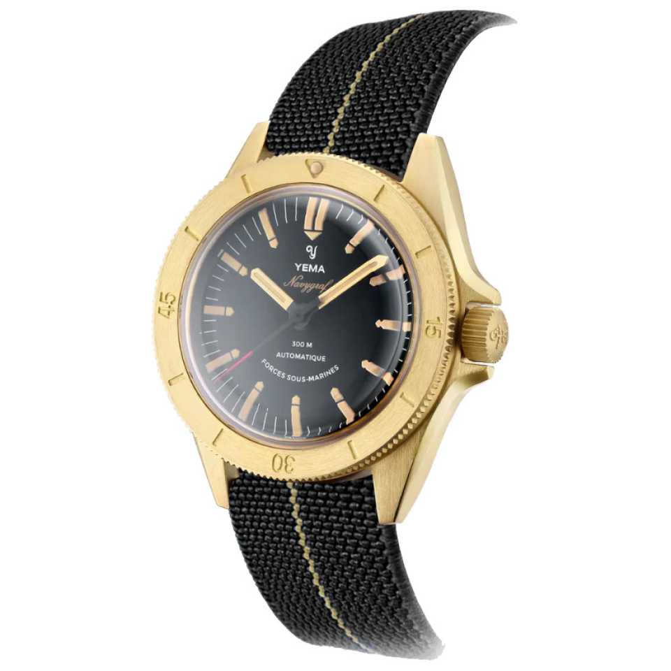 YEMA - OROLOGIO NAVYGRAF FORCES SOUS-MARINES FOST BRONZE