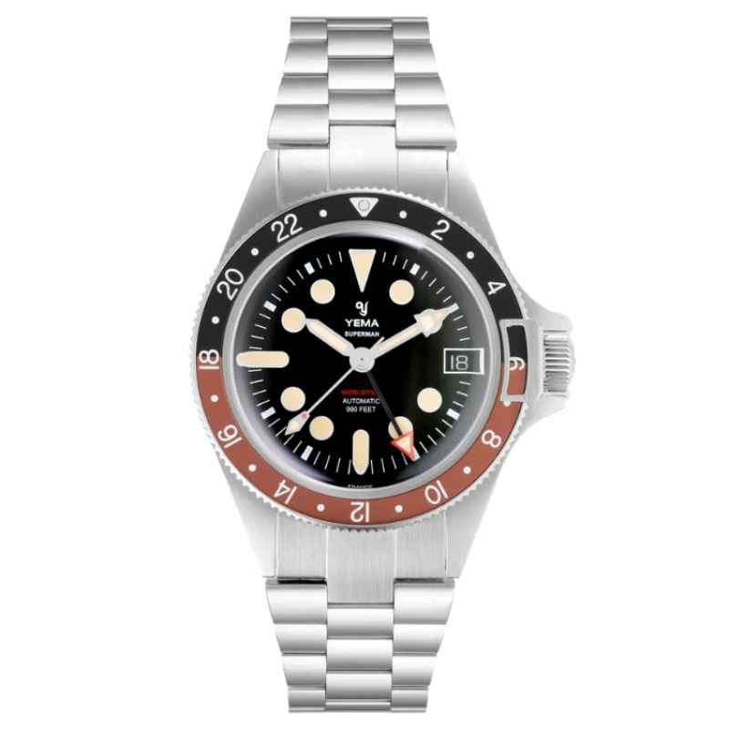 YEMA - OROLOGIO SUPERMAN WORLDTIME GMT COKE YGMT21B39-CMS