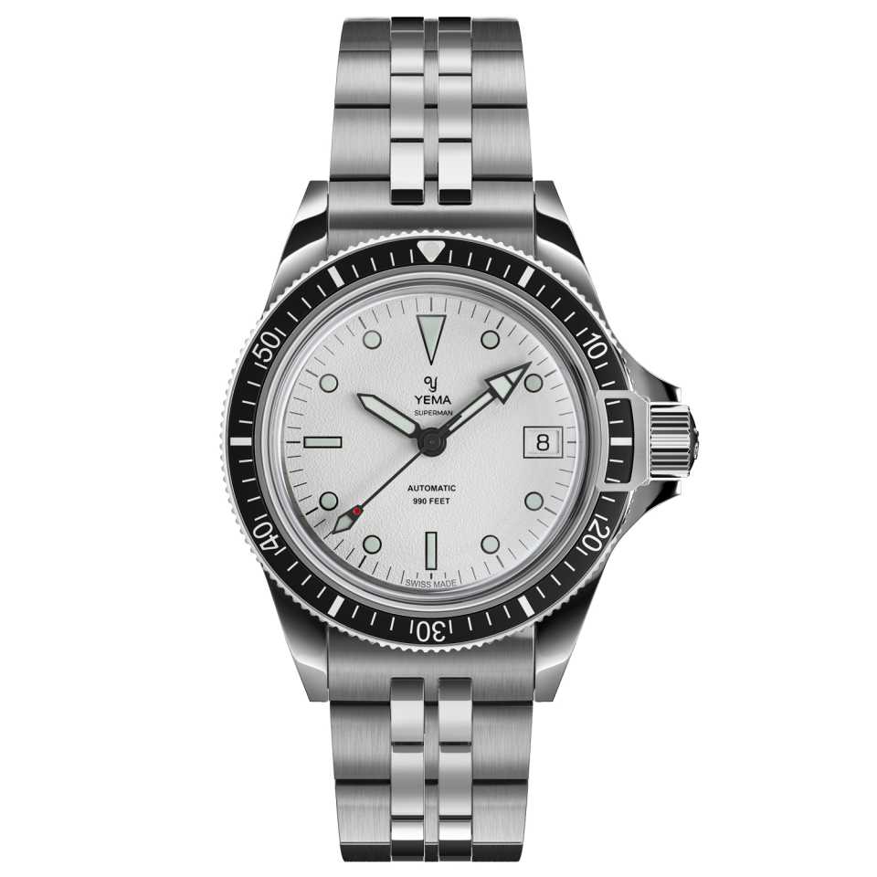 YEMA - OROLOGIO SUPERMAN HERITAGE 41MM WHITE YSUP25A41-BMS