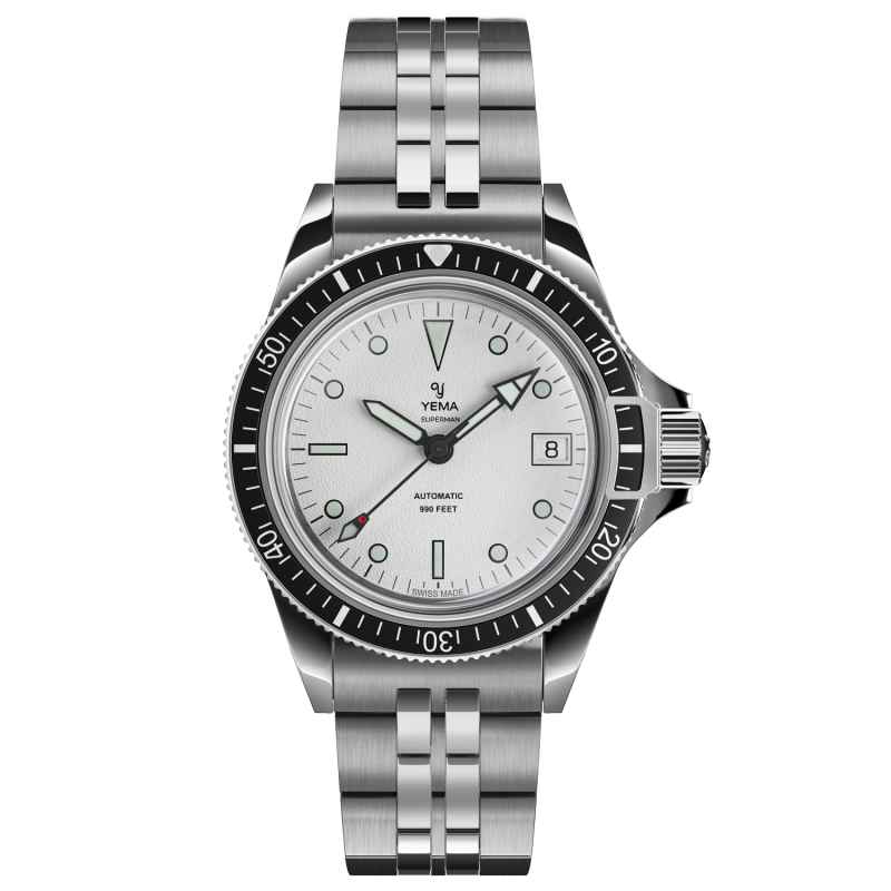 YEMA - OROLOGIO SUPERMAN HERITAGE 41MM WHITE YSUP25A41-BMS
