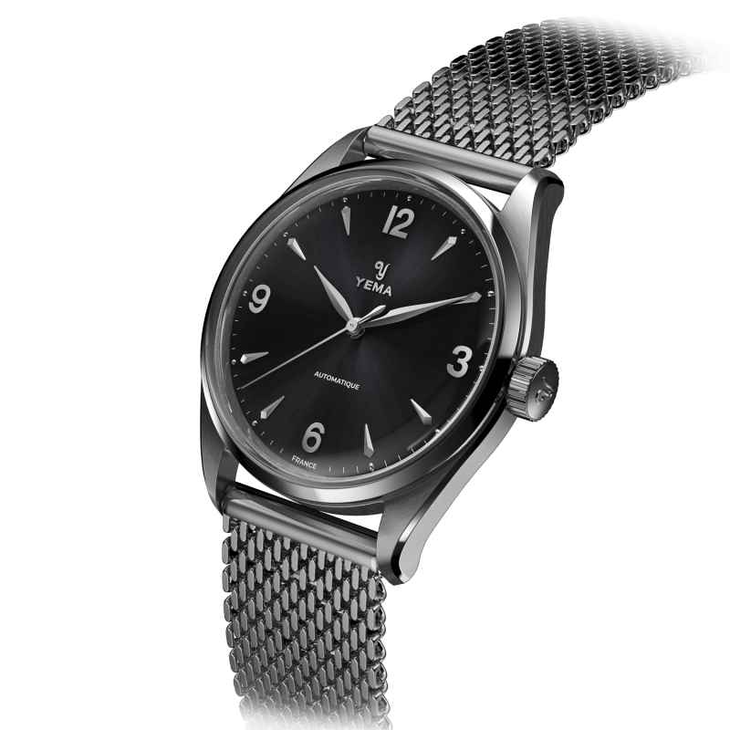 YEMA - OROLOGIO URBAN STEEL BLACK