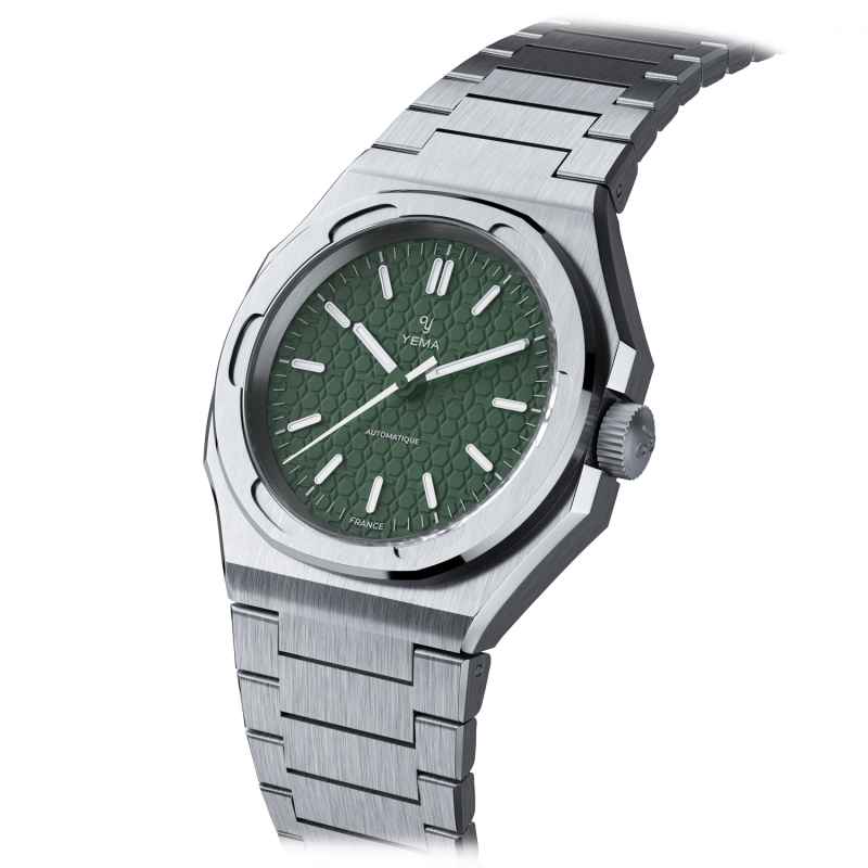 YEMA - OROLOGIO URBAN TRAVELLER GREEN