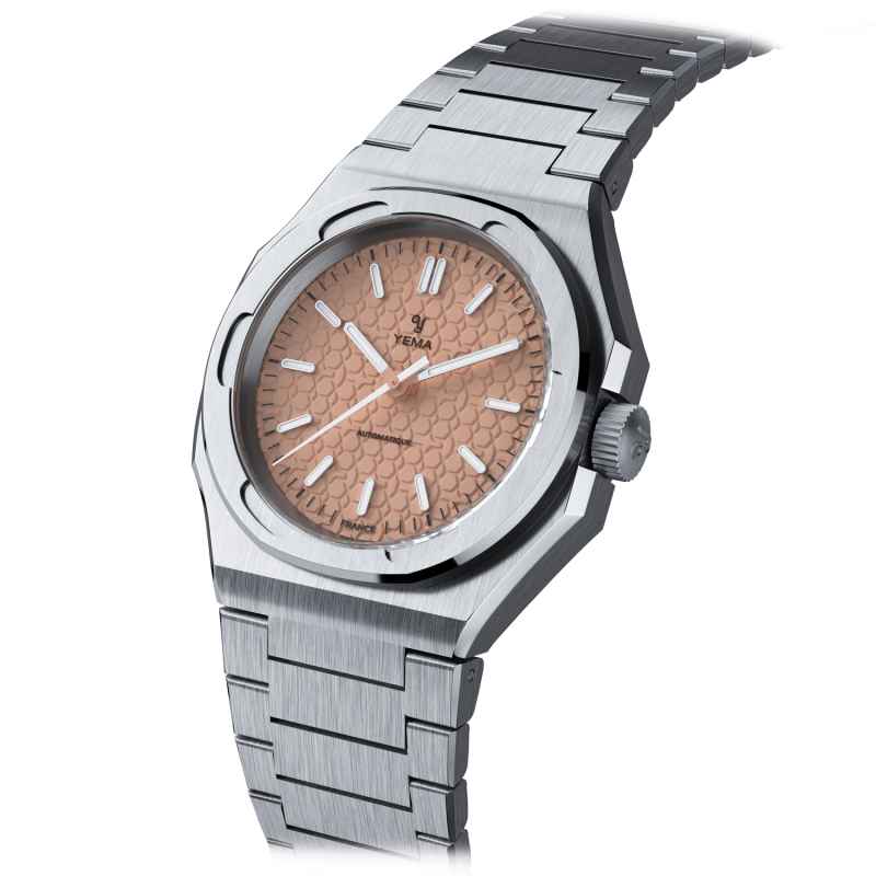 YEMA - OROLOGIO URBAN TRAVELLER PINK