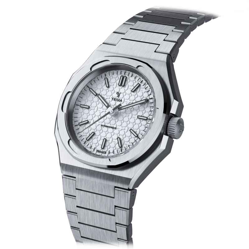YEMA - OROLOGIO URBAN TRAVELLER SILVER