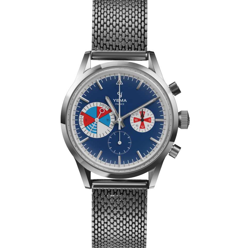 YEMA - OROLOGIO YACHTINGRAF CROISIERE MECA-QUARTZ YMHF1583-GM