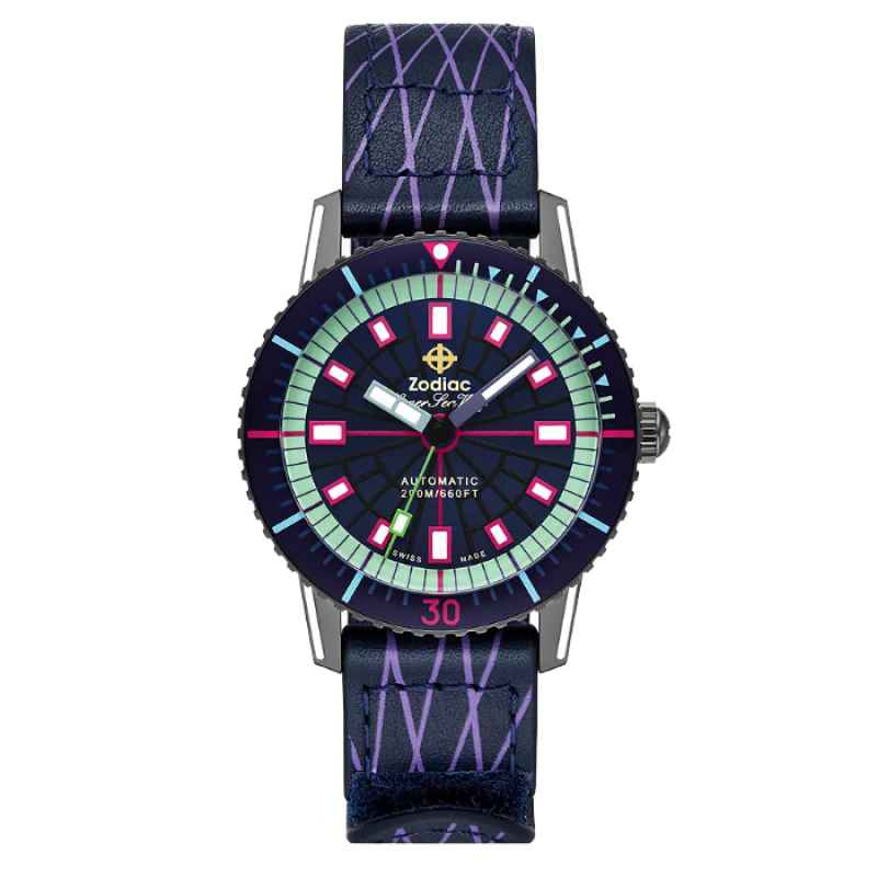 ZODIAC - OROLOGIO SUPER SEA WOLF LASER TAG EDITION ZO9306