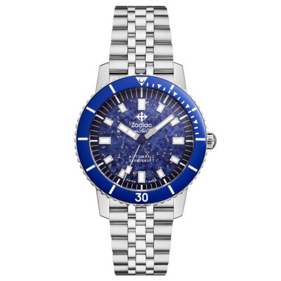 ZODIAC - COMPRESSION DIVER II STAINSELL STEEL ZO9312 WATCH