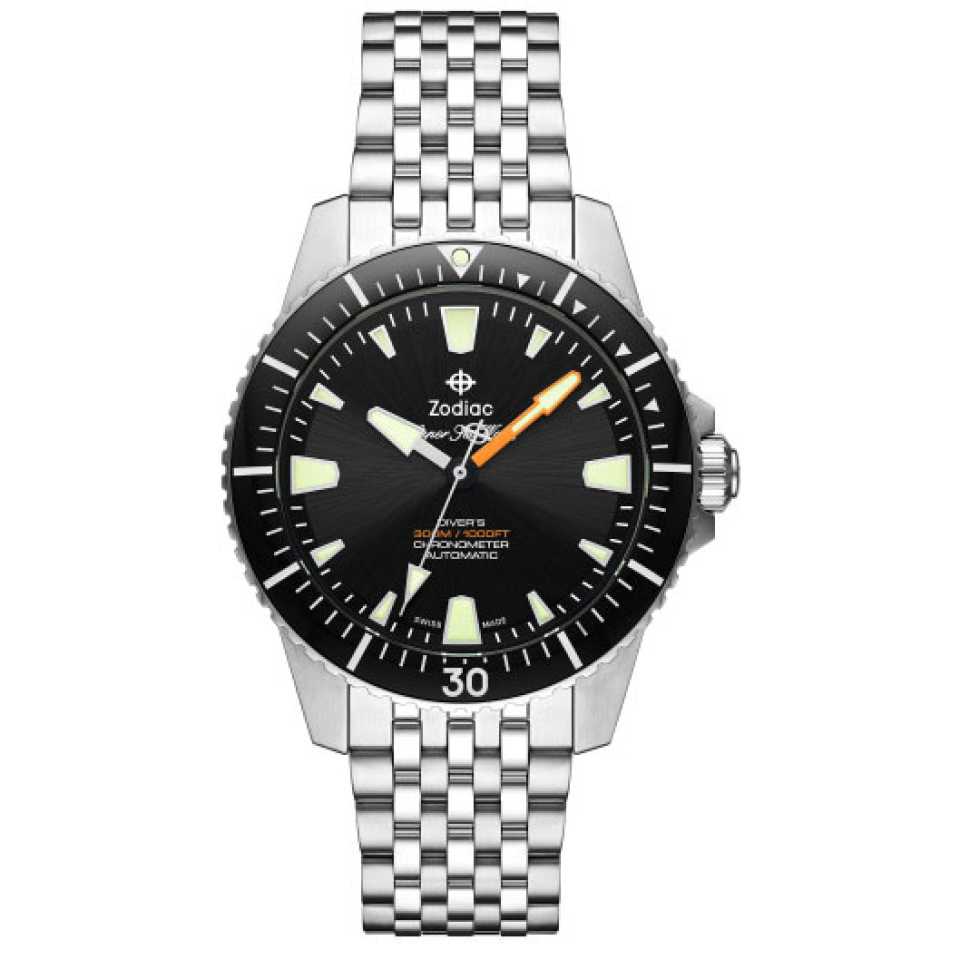 ZODIAC - OROLOGIO SUPER SEA WOLF PRO-DIVER AUTOMATIC ZO3552