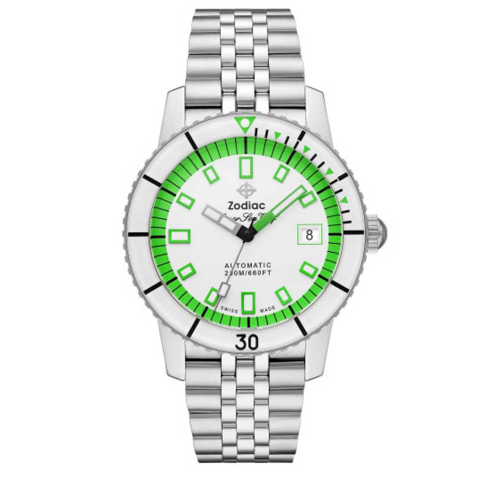 ZODIAC - OROLOGIO SUPER SEA WOLF MOJITO