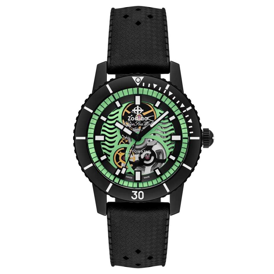 ZODIAC - OROLOGIO SUPER SEA WOLF SKELETON ZO9318