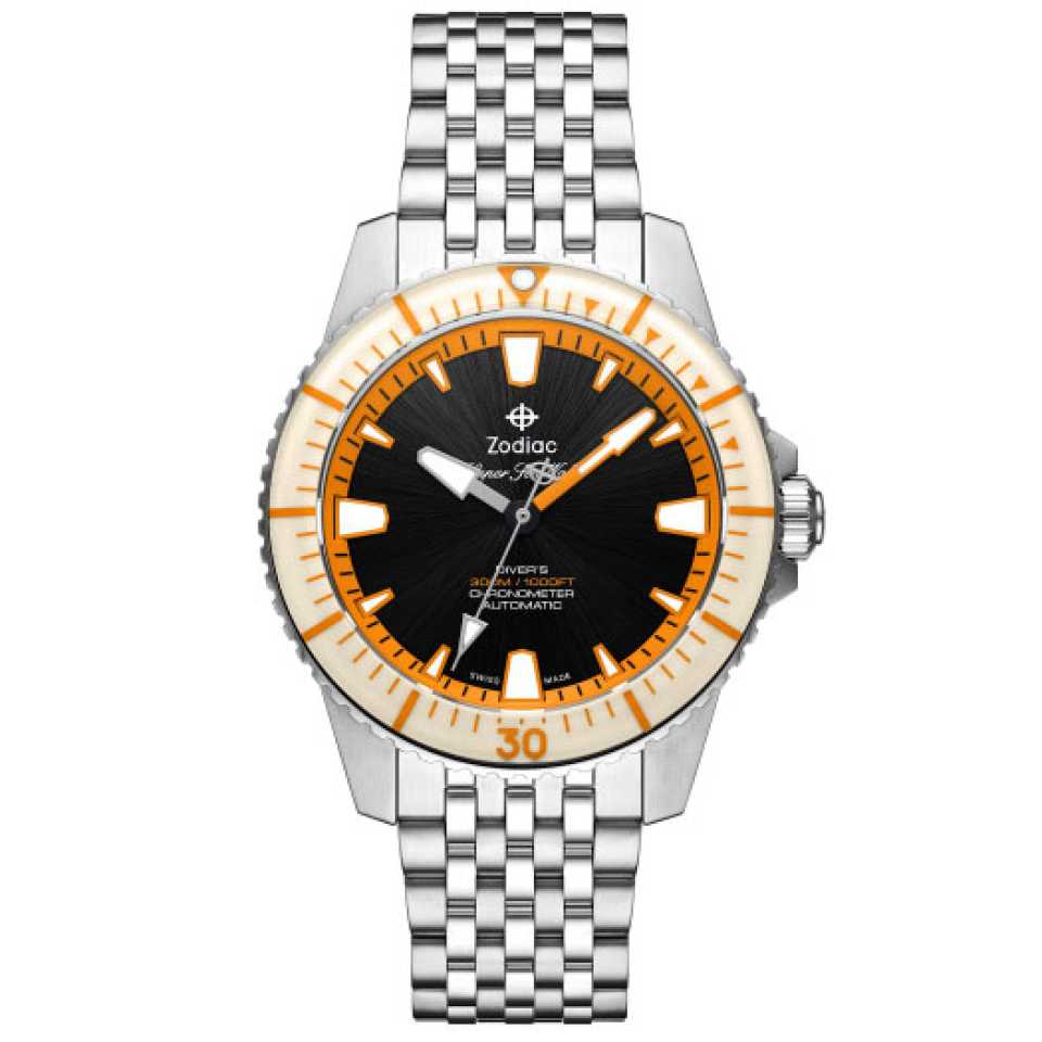 ZODIAC - SUPER SEA WOLF PRO-DIVER AUTOMATIC ZO3553 WATCH