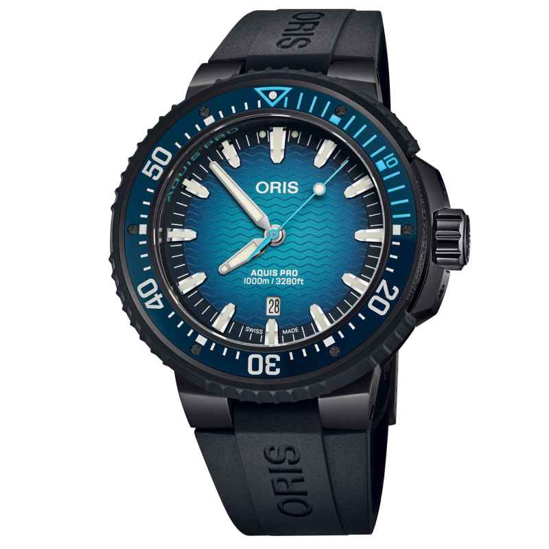 ORIS - OROLOGIO AQUIS PRO 1000M 733 7801 7255 - SET