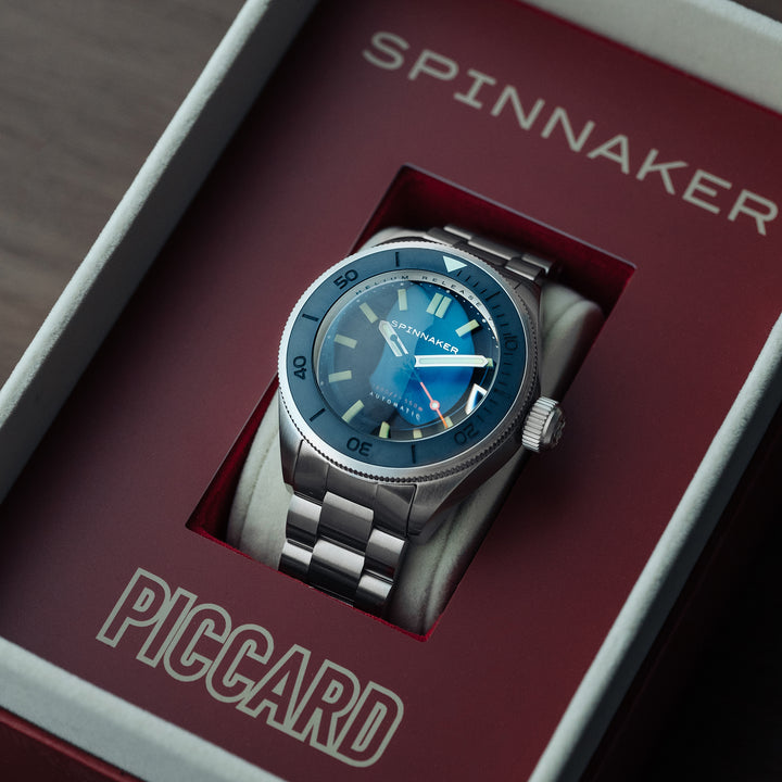 Orologio Spinnaker Piccard Dark Cerulean