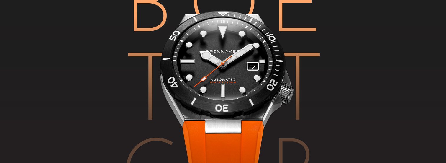 Orologio Spinnaker Boettger Tropical Orange