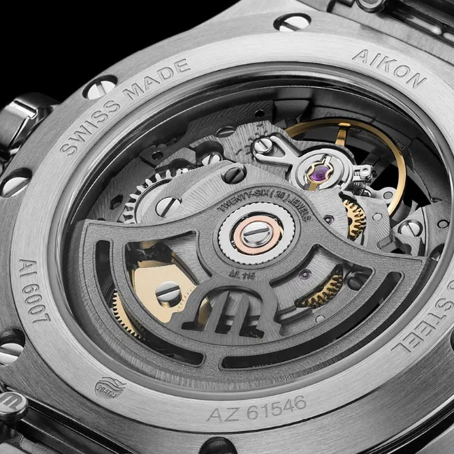 Maurice Lacroix Aikon Orologio Automatico – 42mm – Quadrante Blu – Cassa Acciaio – Made In Switzerland