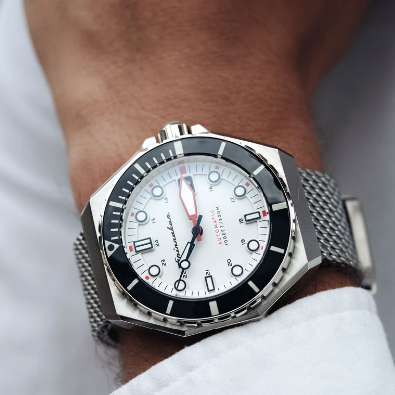 Orologio Spinnaker Dumas Seaspray White