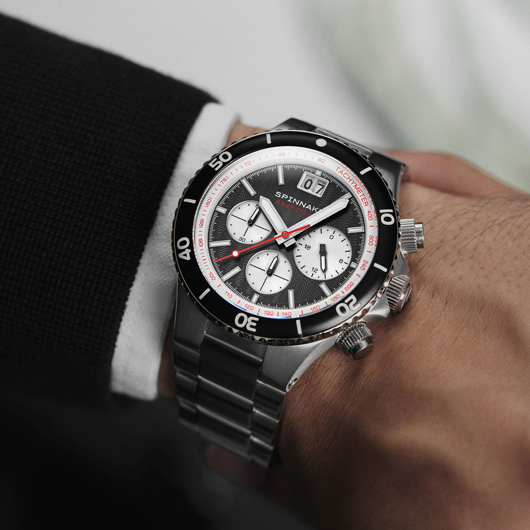 Orologio Spinnaker Hydrofoil Quadrante Nero