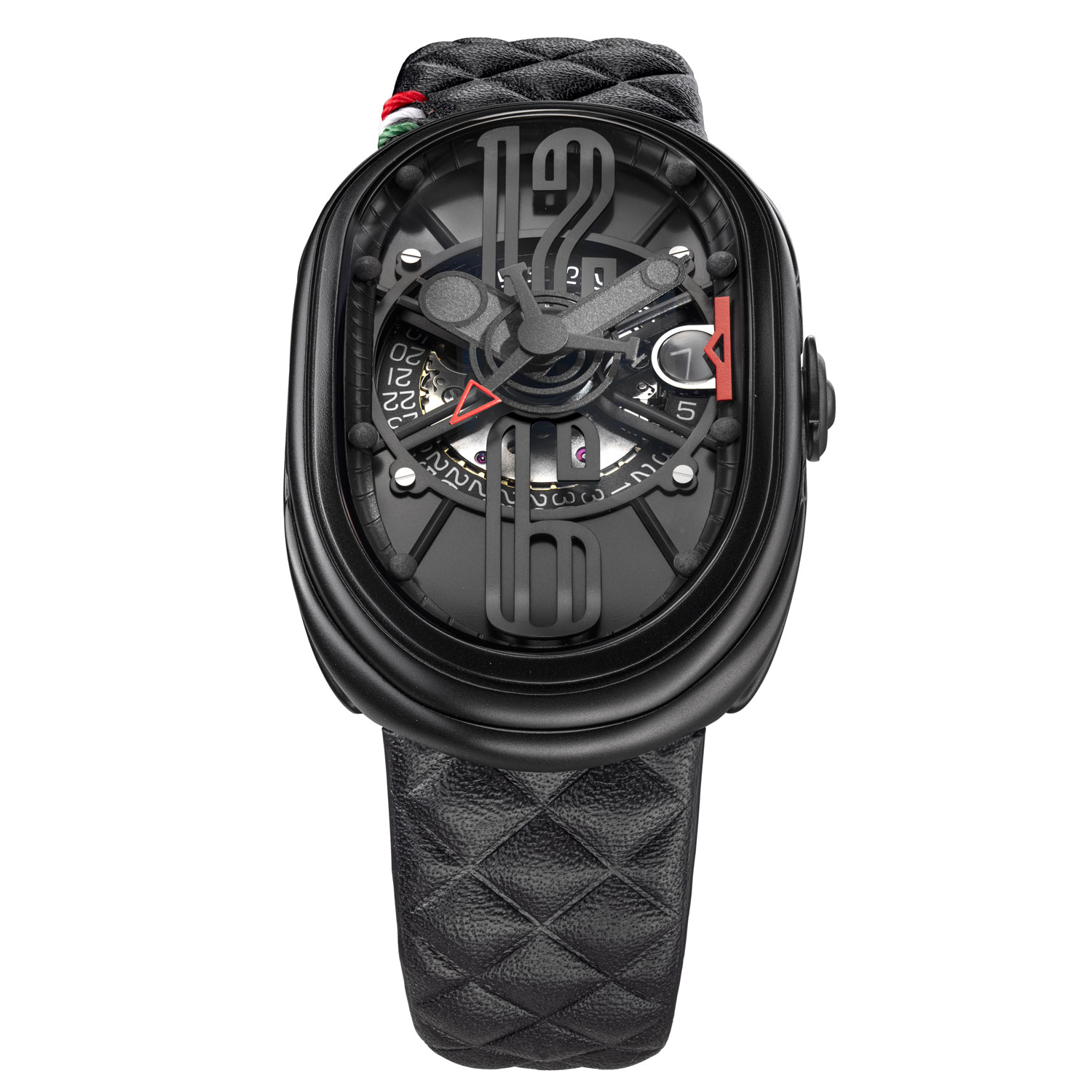 GRIMOLDI - OROLOGIO GTO BK M BK 612PK BLACK PIRATE