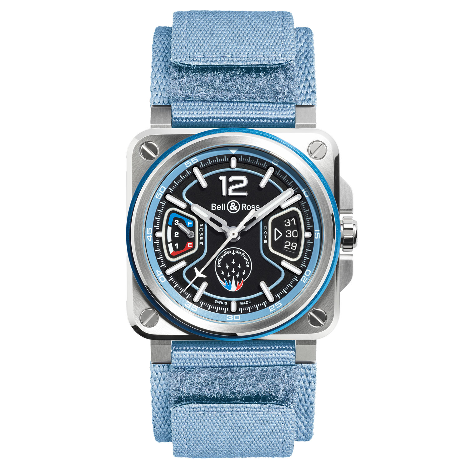 BELL & ROSS - OROLOGIO BR-X3 PATROUILLE DE FRANCE